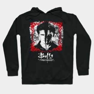 Buffy the Vampire Slayer Angel Good and Evil Two Face Hoodie